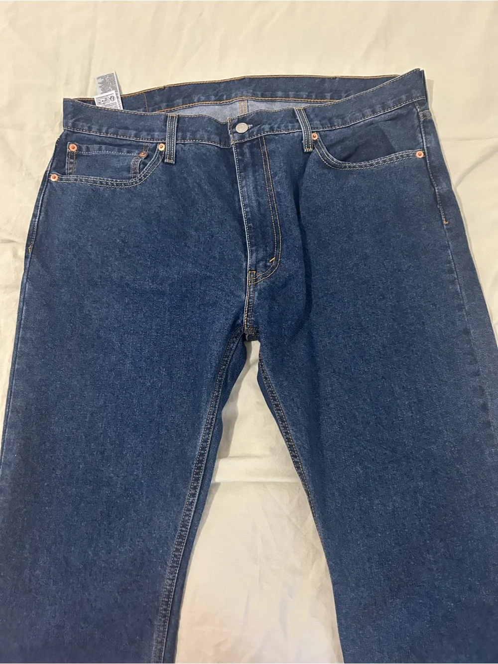 Levi's Men's Straight Indigo Blue Jeans